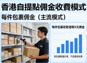 自提點佣金收費模式