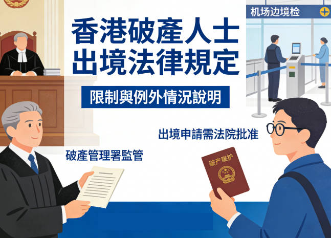 破產出境可以嗎？香港破產人士能否離境、搭飛機與移民規定