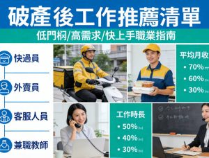 破產後工作推薦