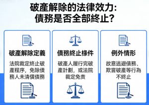 破產解除的法律效力
