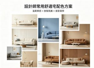 設計師常用房間顏色配色方案