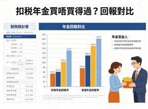 年金回報對比